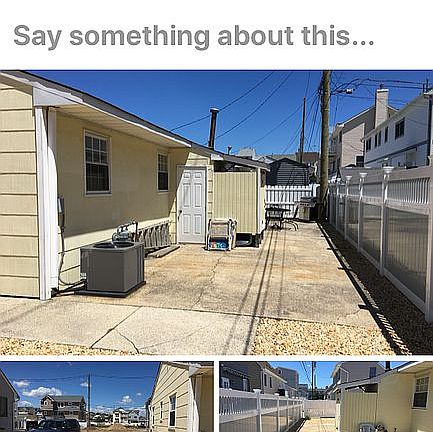 Back Yard- Large Driveway 