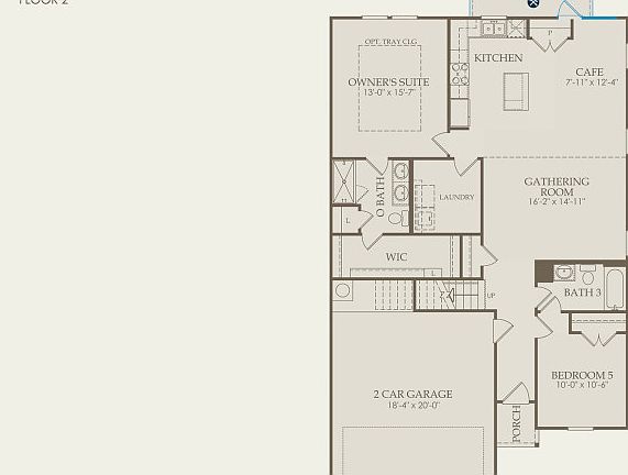 Enloe Floorplan - Floor 1