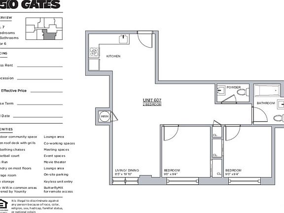 2nd image of 1510 Gates Ave #607