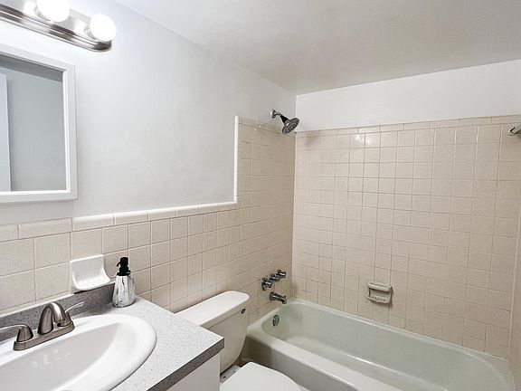 Updated bathroom with a new vanity