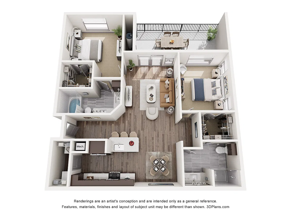 Floor plan B1