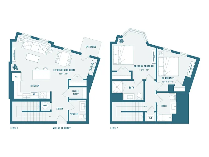 Floor plan Colette E1
