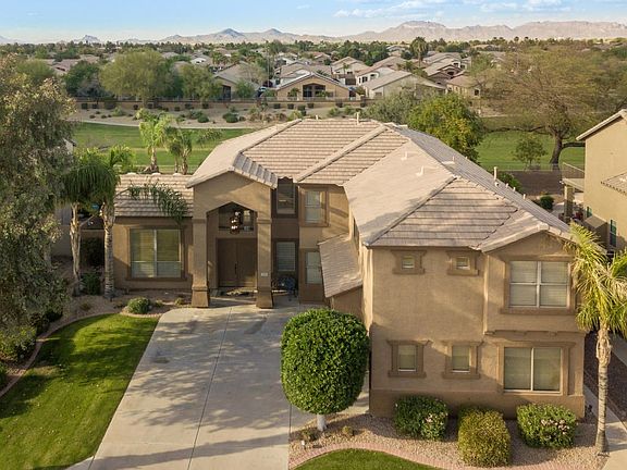 Aerial with Mountains