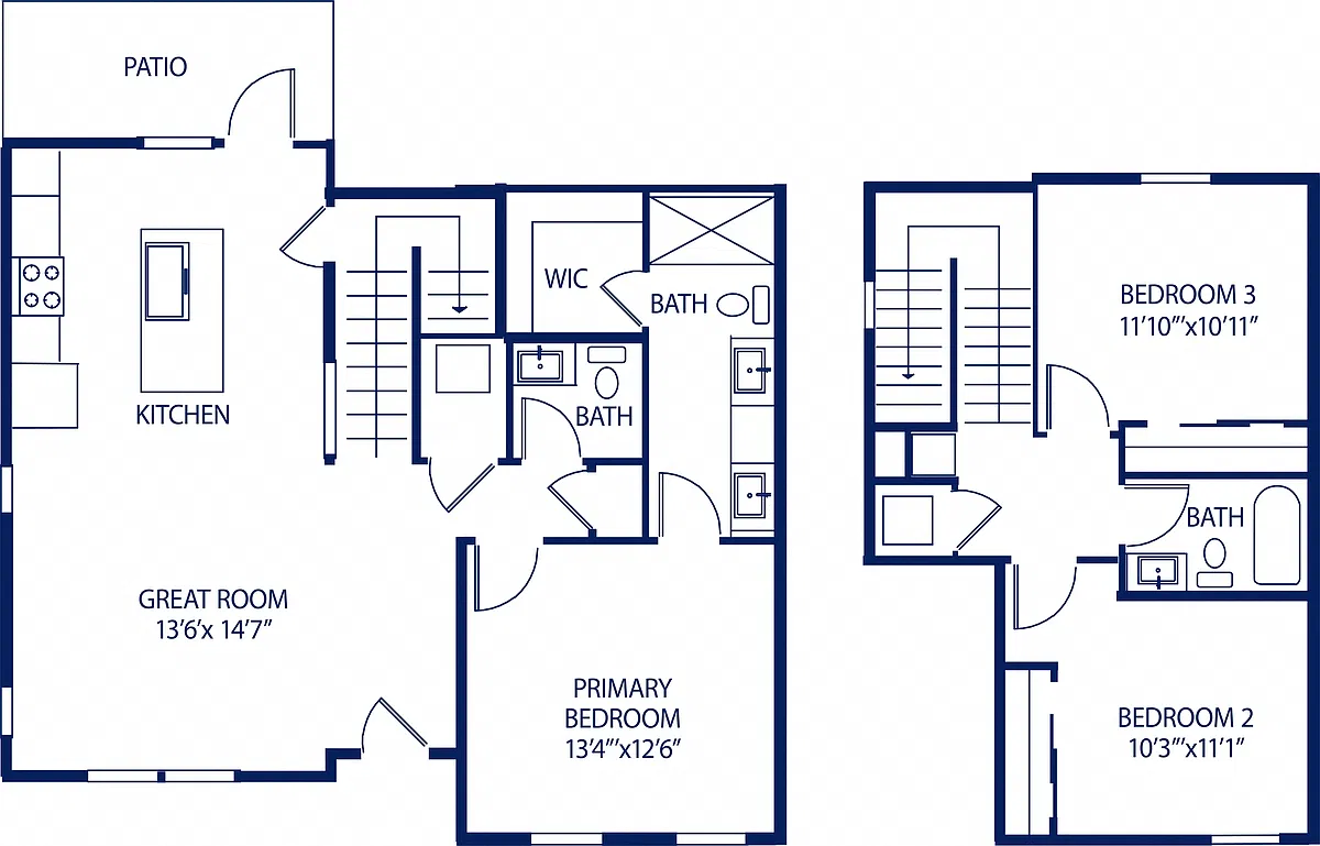Floor plan The Carolina
