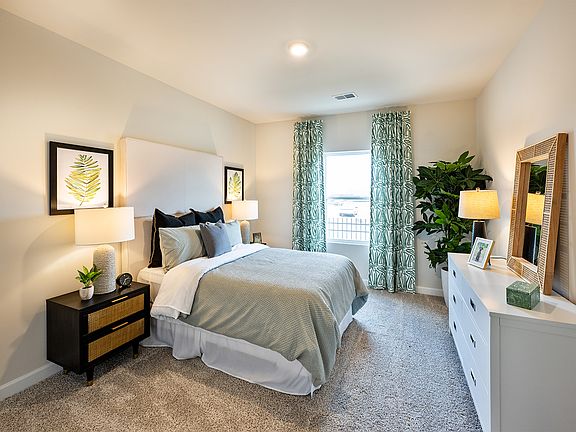 Secondary bedrooms make for perfect guest rooms.