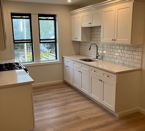 Newly renovated kitchen tons of natural light
