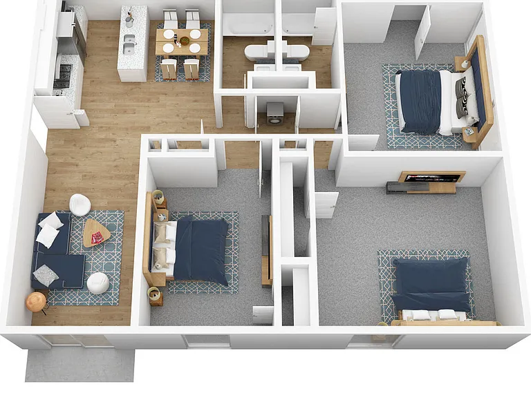 AUBRY HILLS APARTMENTS — Photo 10
