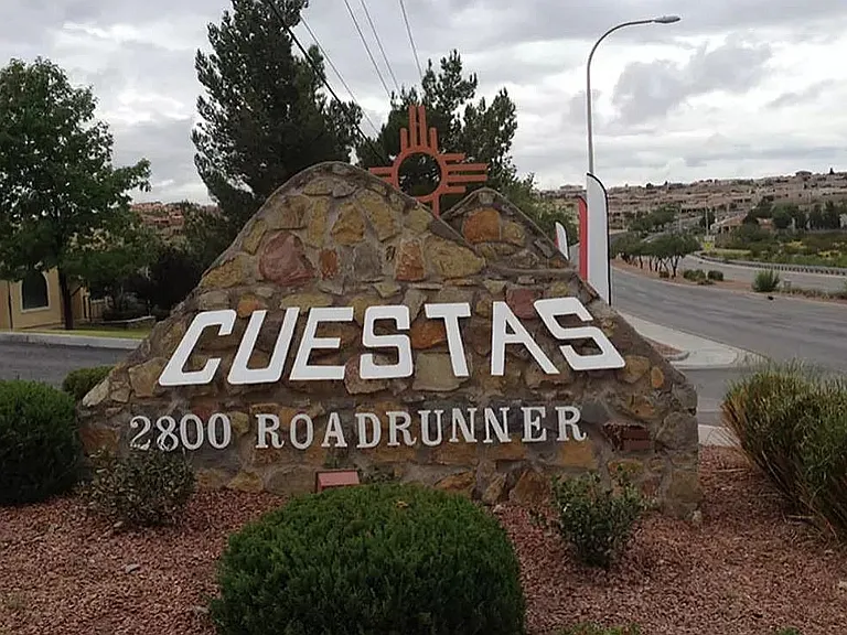 Cuestas Sign