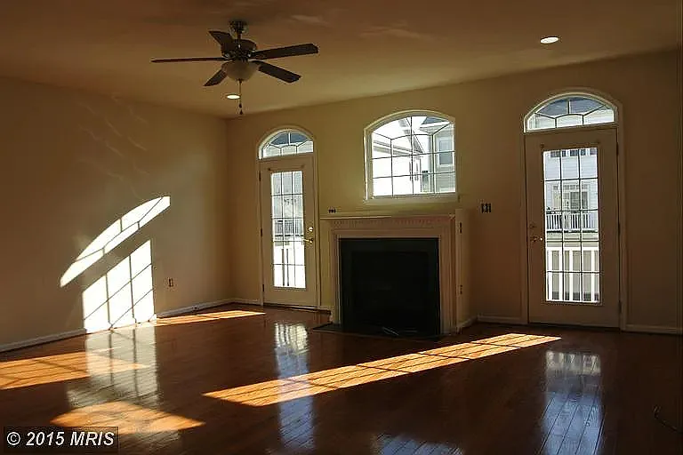 Main Hall (2nd Level) with fireplace