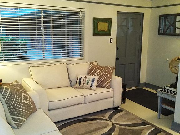 entrance and living area