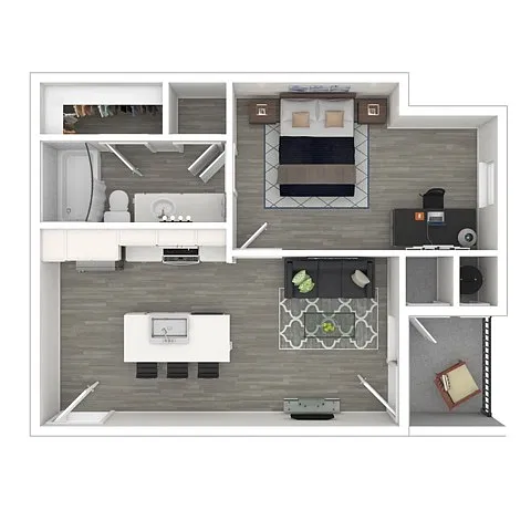 Floor plan The Logger A