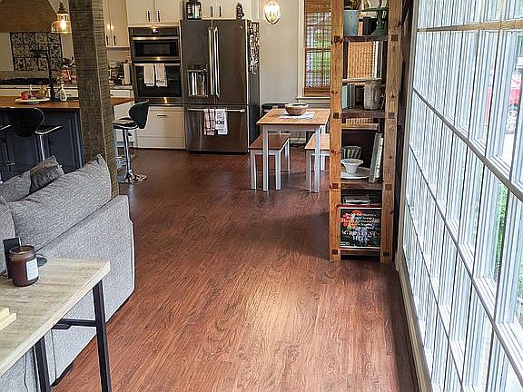 Inside back door