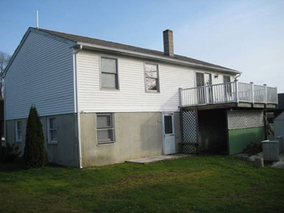 rear exterior with deck