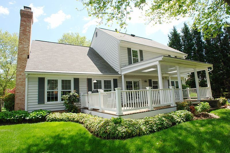 Custom Covered Porch w/ Fan & Lighting