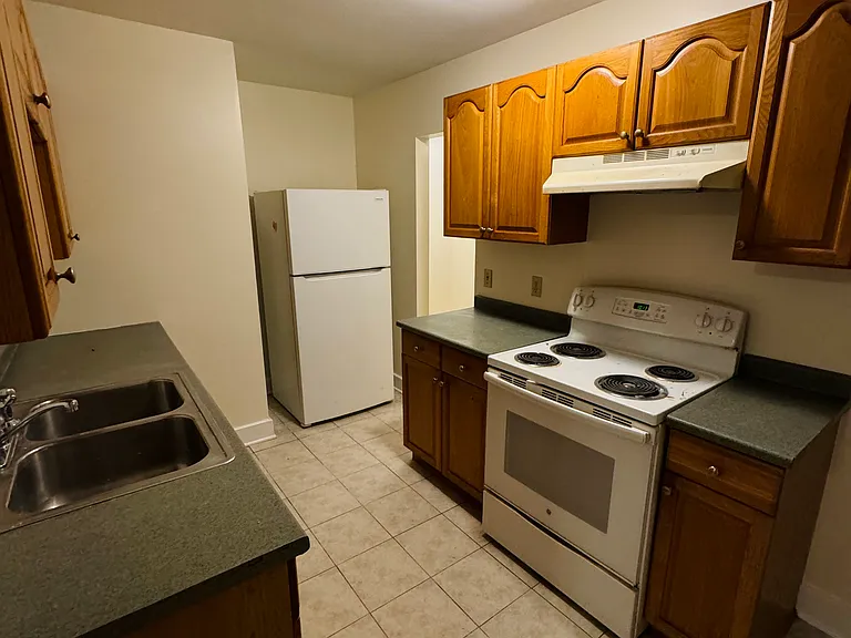 Pantry to right of fridge