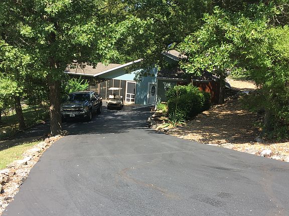 Driveway and entrances.