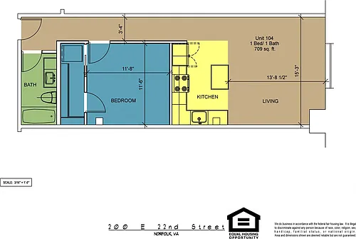 Floor plan 104