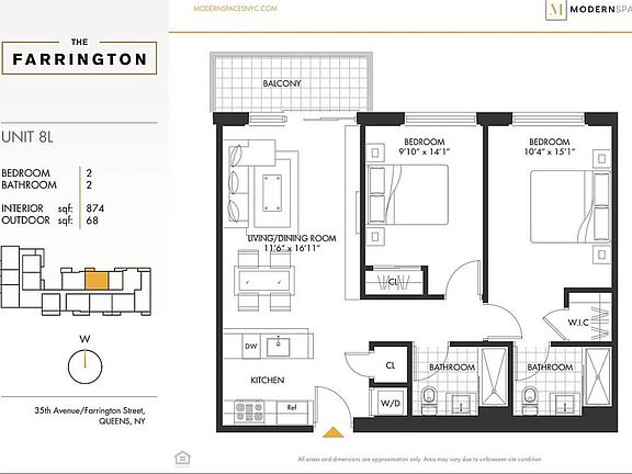 2nd image of 33-66 Farrington St Unit 8L
