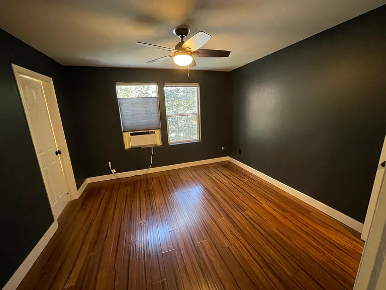 master bedroom (is now painted white)