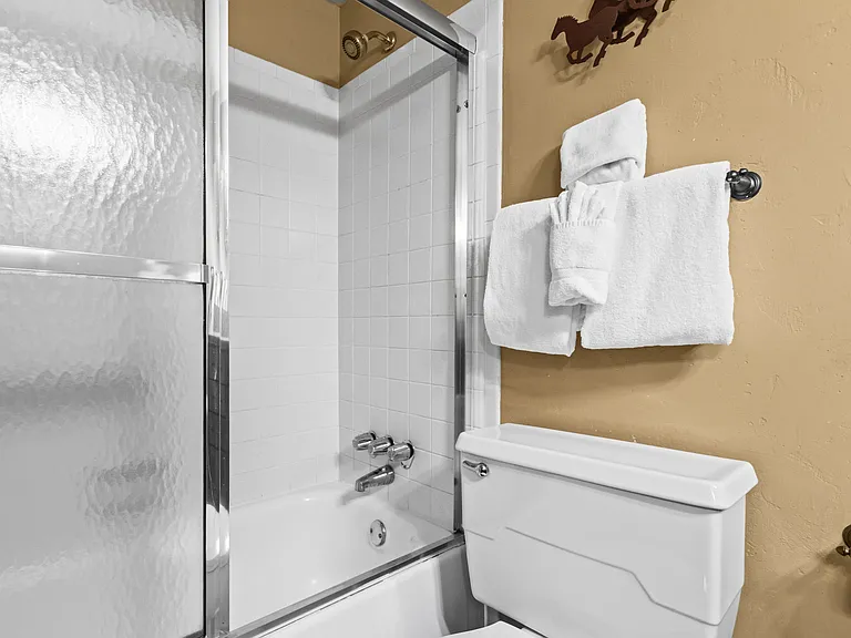 Bathroom 2 | Shower and Tub Combo | Toilet