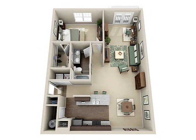 Floor plan A6