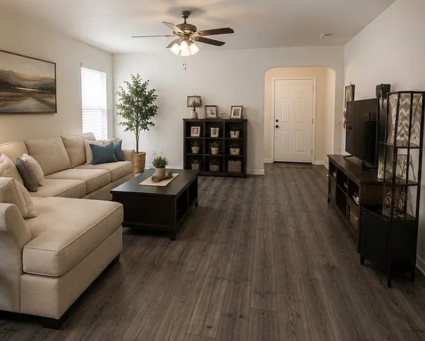 Living room/front door