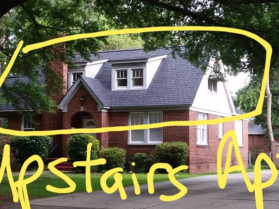 (not pictured, but) there is an exterior metal staircase on the other side of the house. Completely separate from the downstairs house.