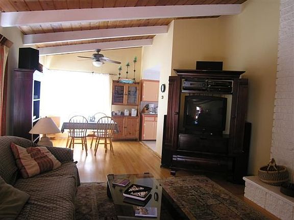 Wood Beam Ceilings & Real Wood Floors