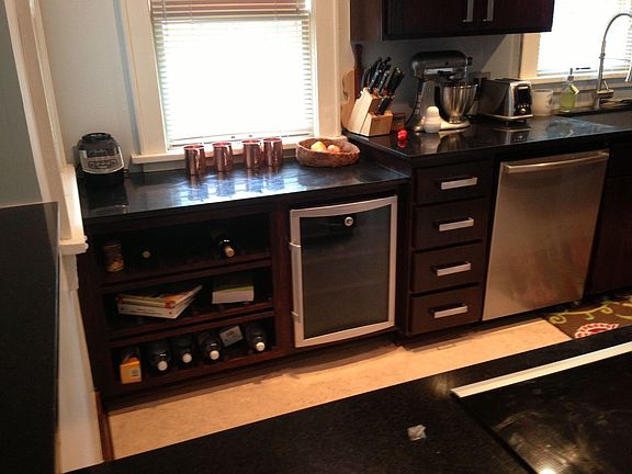 Wine cooler, dishwasher