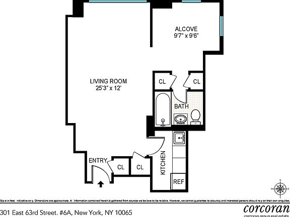 2nd image of 301 E 63rd St APT 6A