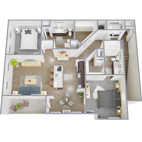 Floor plan B1