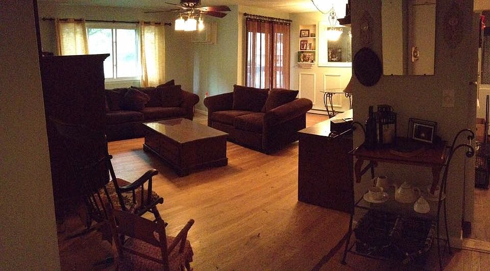 living room when furnished