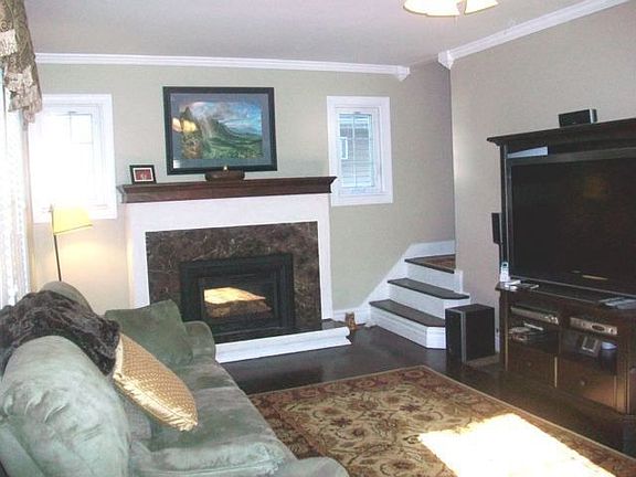 Living room shot 2/w/fireplace