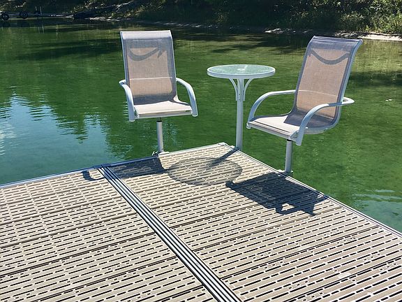 Dock and chairs 