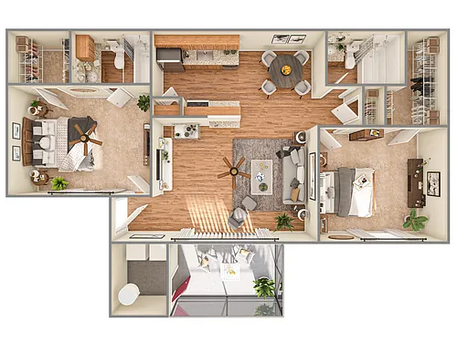 Floor plan C1-Premium
