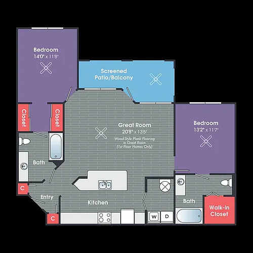 Floor plan Columbus
