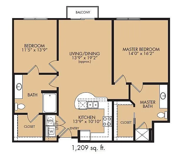 Floor plan B8