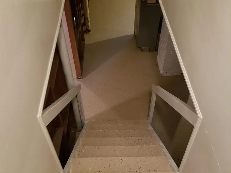 Basement stairs