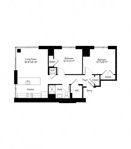 Floor plan B1BR