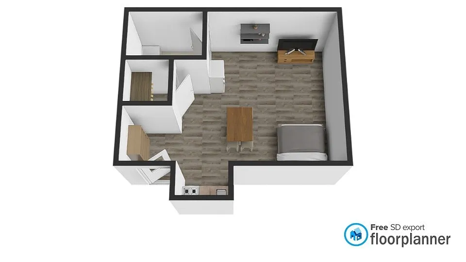 Floor plan Studio
