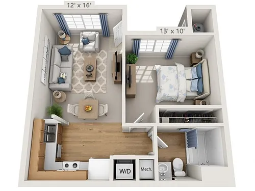 Floor plan Buffet