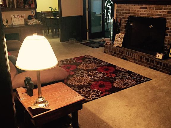 Den with Fireplace