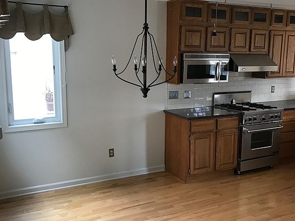 Full modern kitchen with gas range