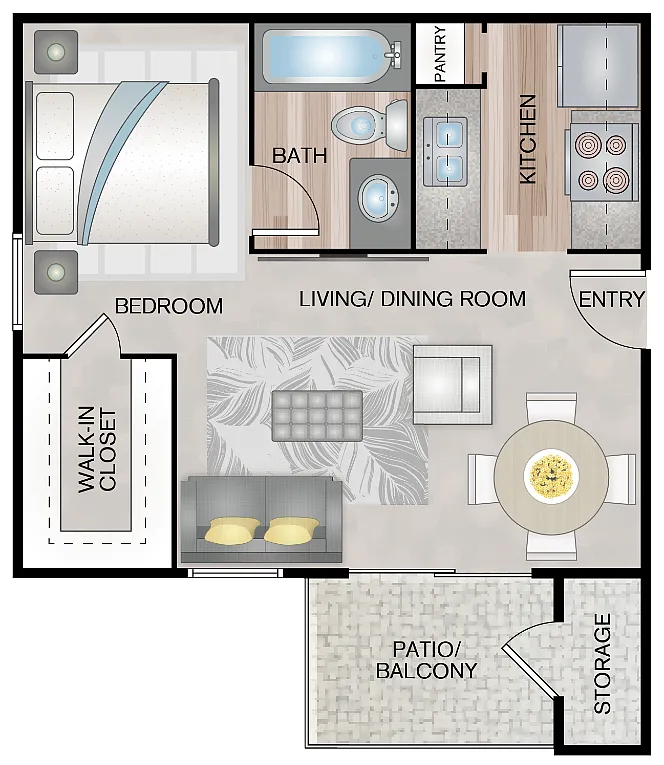 Floor plan Matisse