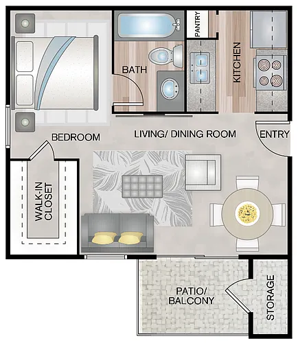 Floor plan Matisse