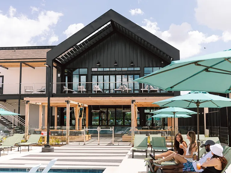 Resort inspired pool