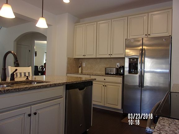 View from behind Island