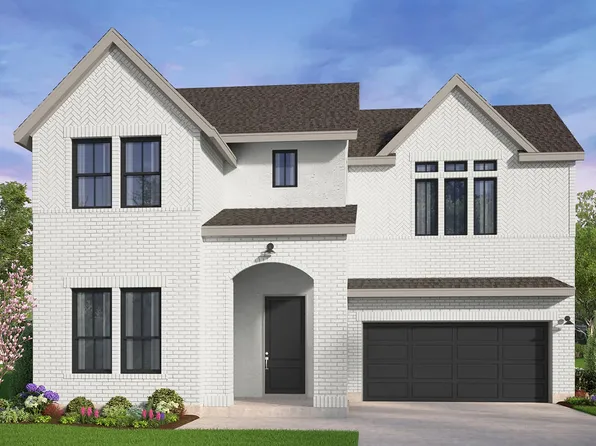 5512 A Plan, 55' Traditional Homes at The Grove Frisco
