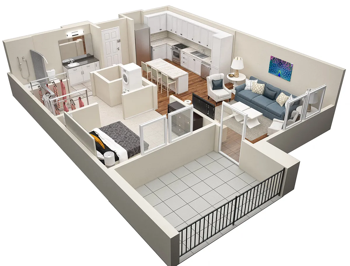 Floor plan The Laurel (A1)