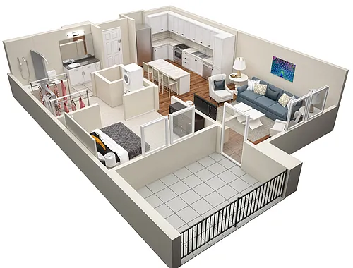 Floor plan The Laurel (A1)